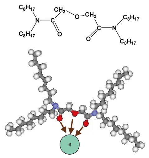 Fig.7-8 Structure of TODGA 