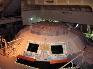 Reactor room of Nuclear ship "Mutsu"