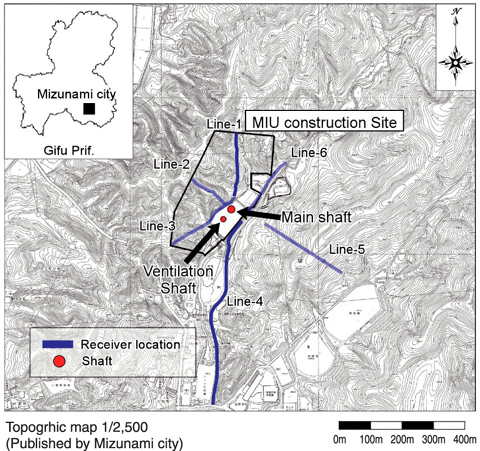 Fig.2-14 Survey location