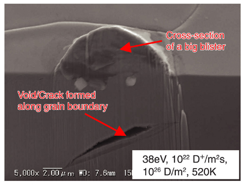 Fig.3-24 Cross-section of a big blister