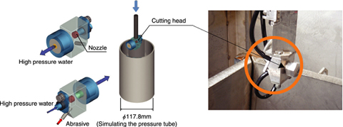 Fig.9-2 Downsized AWJ cutting head