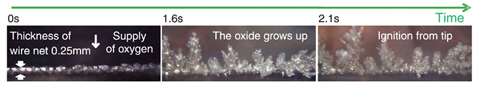 Fig.1-18 Growth of the columnar oxides