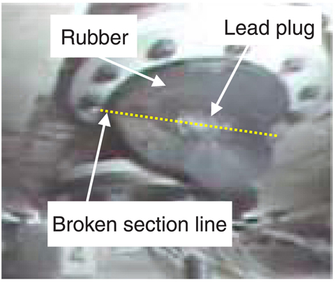 Fig.1-20 Moment that laminated rubber bearing broke
