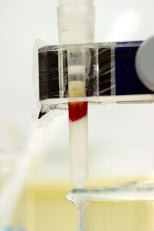 Fig.11-8　Separation of radioactive nuclides by SPE