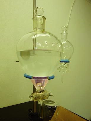 Fig.14-33　Iodine extraction from seawater samples