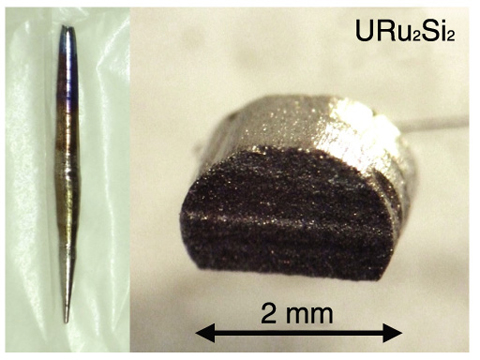 Fig.7-5　Single crystal of URu2Si2