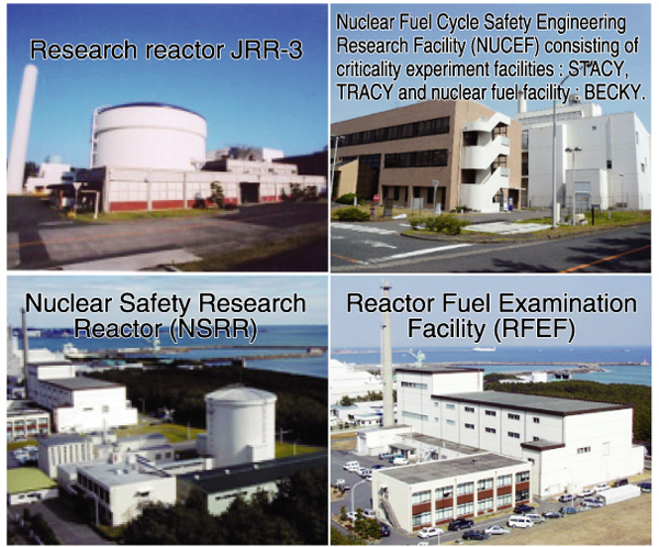 Facilities in the Nuclear Science Research Institute to facilitate and support the utilization of nuclear energy and quantum beams
