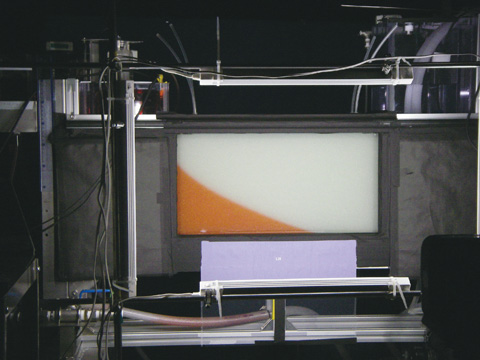 Fig.3-3　Optical measurement of salinity distribution