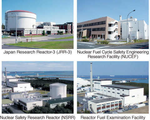 Main research facilities at Nuclear Science Research Institute