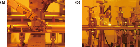 Fig.4-28　Assembling works in hot cell