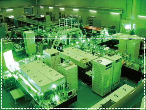 Fig.5-3 JAEA Kansai Advanced Relativistic ENgineering (J-KAREN) laser system