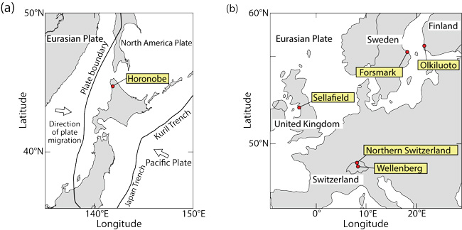 Fig.8-20 Six areas that were studied