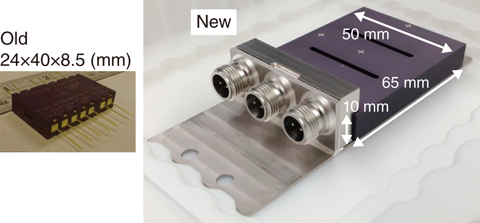 Fig.9-7  Comparison between new and old magnetic-coil sensors