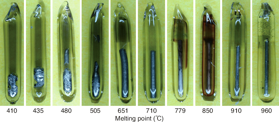 Fig.6-14  Observational results of melt wires