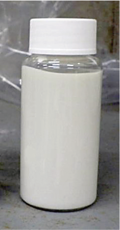 Fig.1-11  Appearance of the carbonate slurry sample