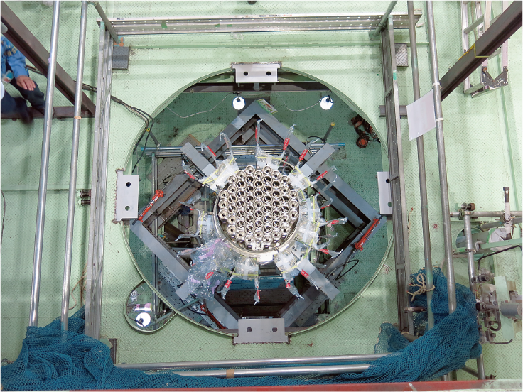 Fig.7-3  A test section simulating the core