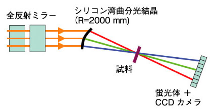 図4-10　分散型 X線吸収分光システムの概要図